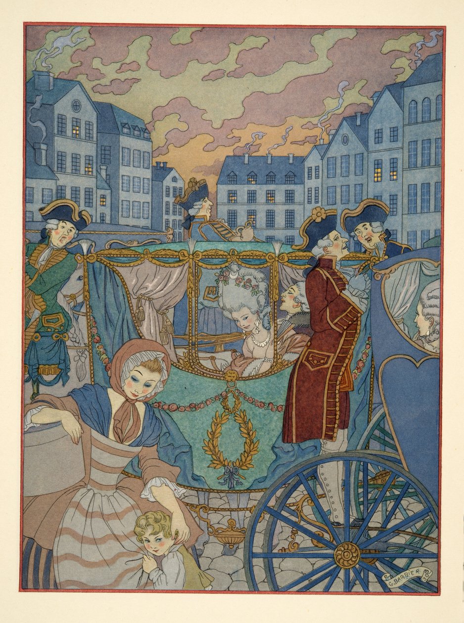 Ilustracja z publikacji „Les Liaisons Dangereuses” Pierre