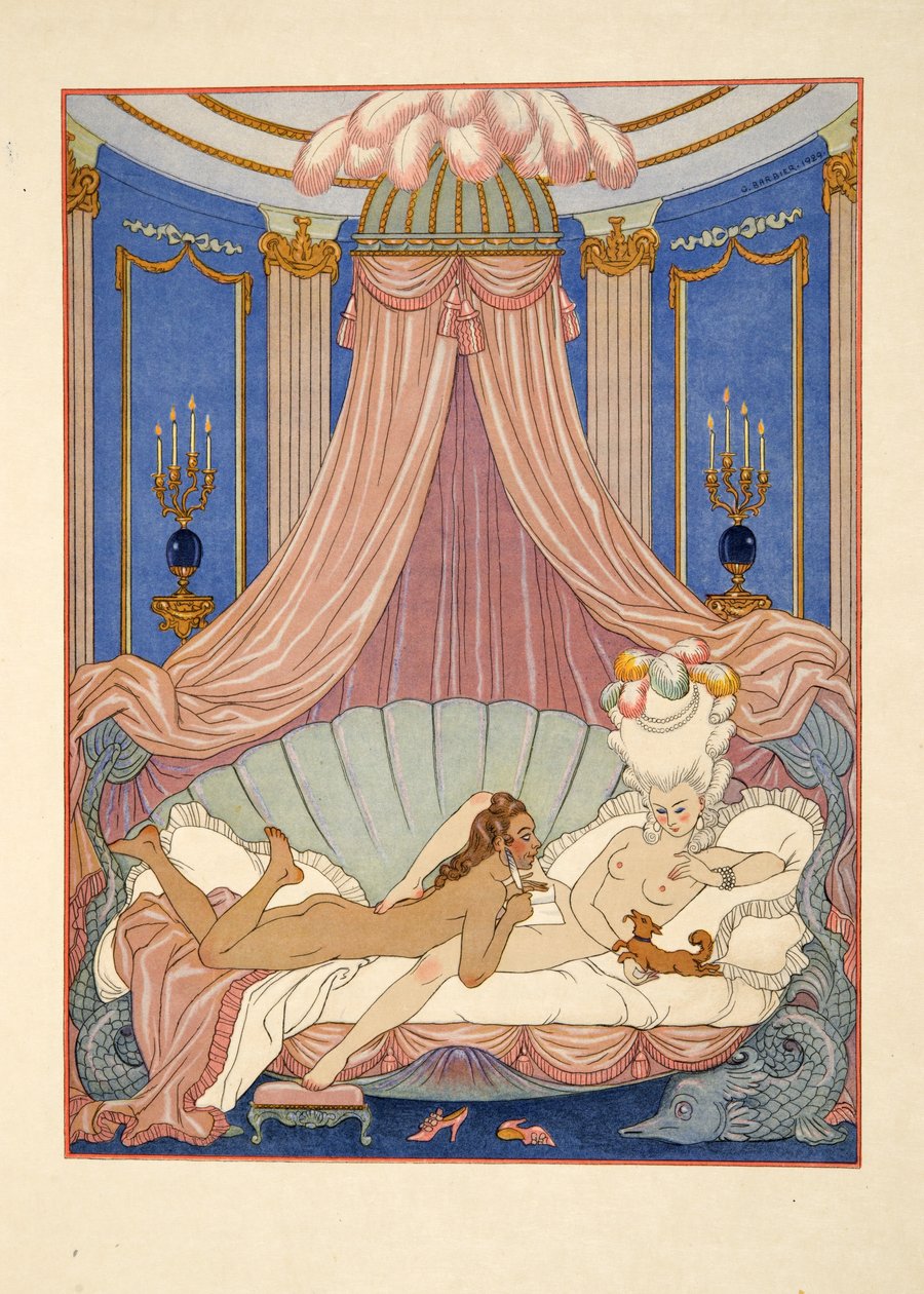 Ilustracja z publikacji „Les Liaisons Dangereuses” Pierre