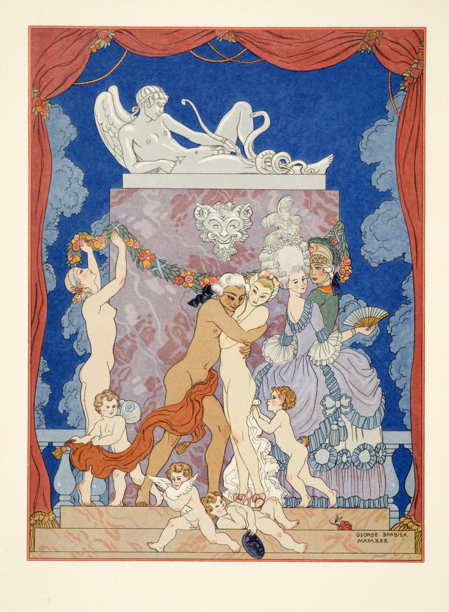 Ilustracja z publikacji „Les Liaisons Dangereuses” Pierre