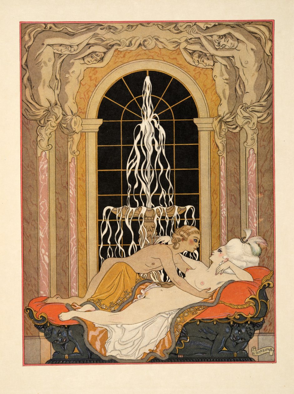 Ilustracja z publikacji „Les Liaisons Dangereuses” Pierre