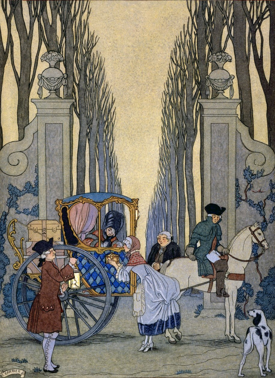 Ilustracja z „Les Liaisons Dangereuses” Pierre