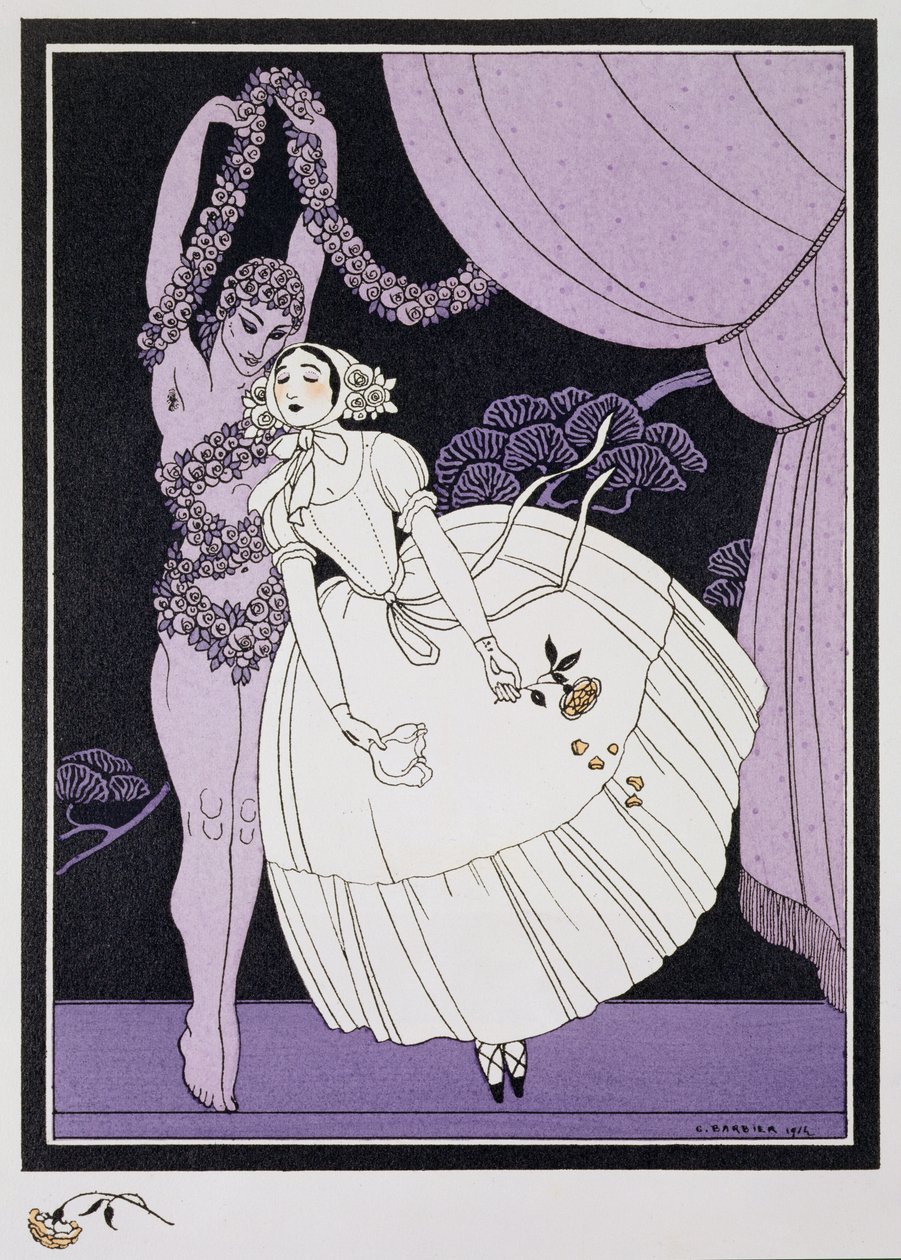 Karsavina autorstwa Georges Barbier