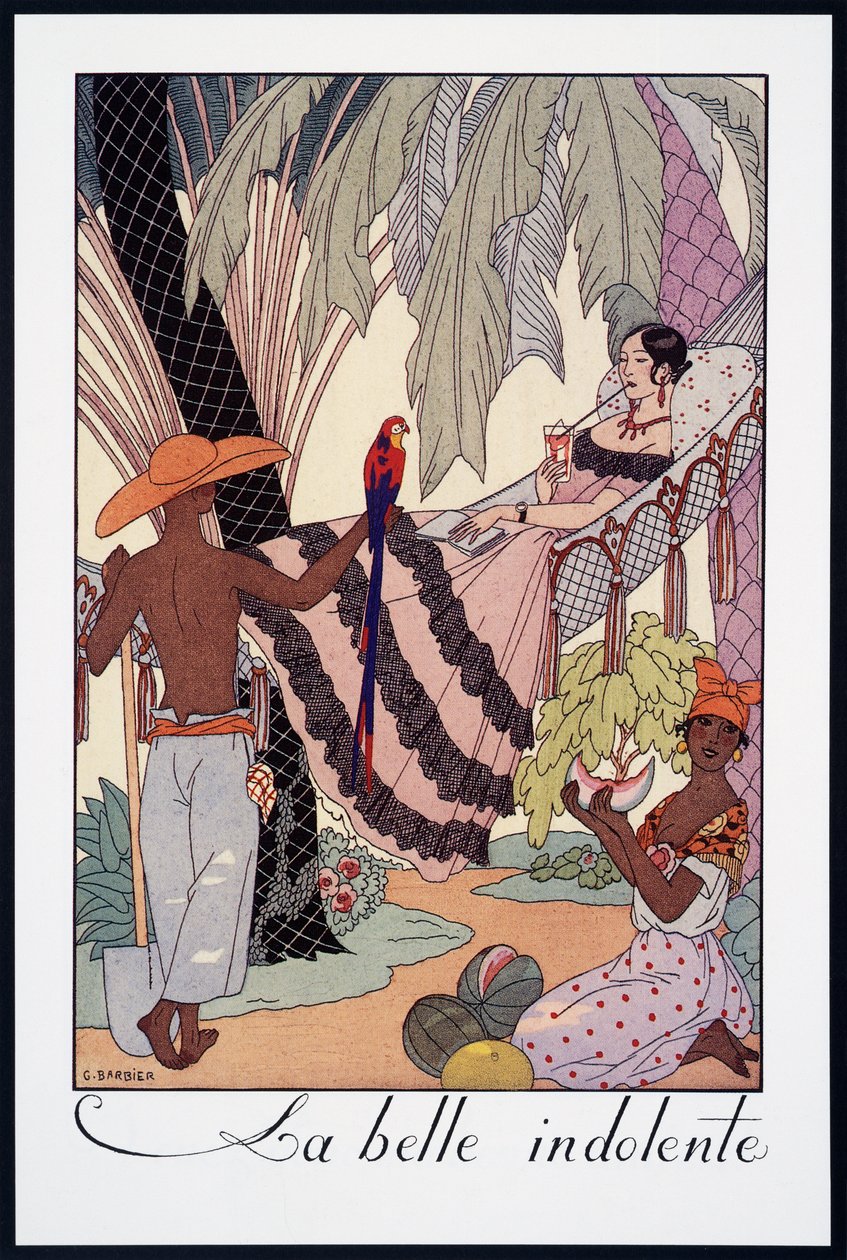 La Belle Indolente, litografia George