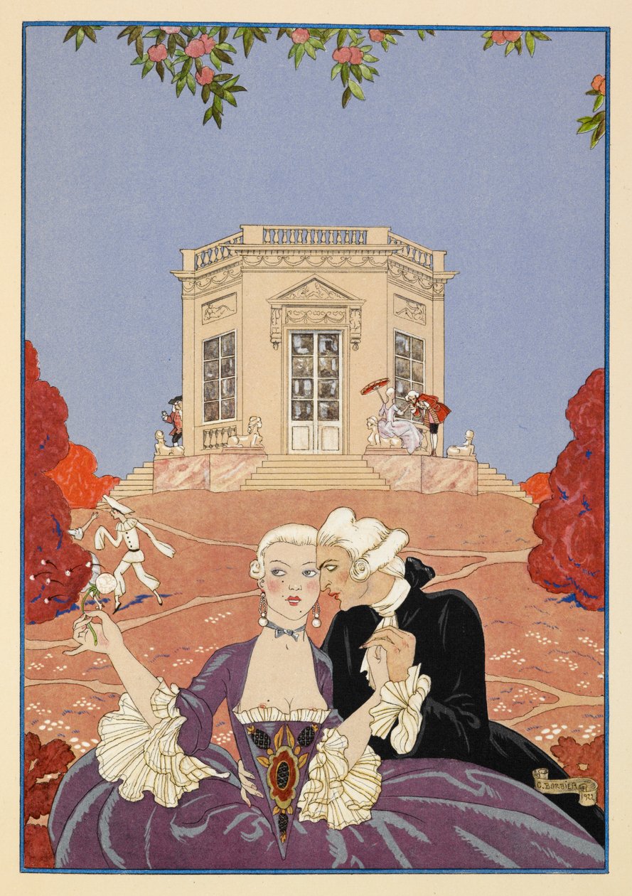 Indolenci. autorstwa Georges Barbier