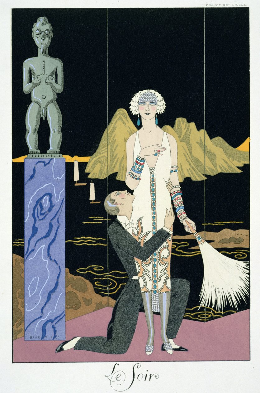 Noc autorstwa Georges Barbier