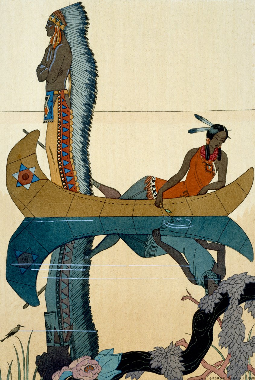 Na Missouri autorstwa Georges Barbier