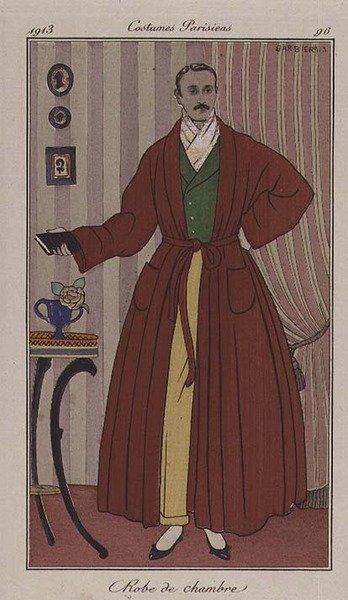 Szlafrok autorstwa Georges Barbier