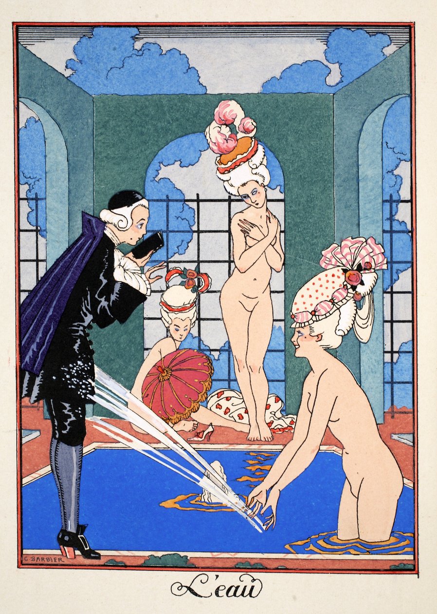 Woda autorstwa Georges Barbier