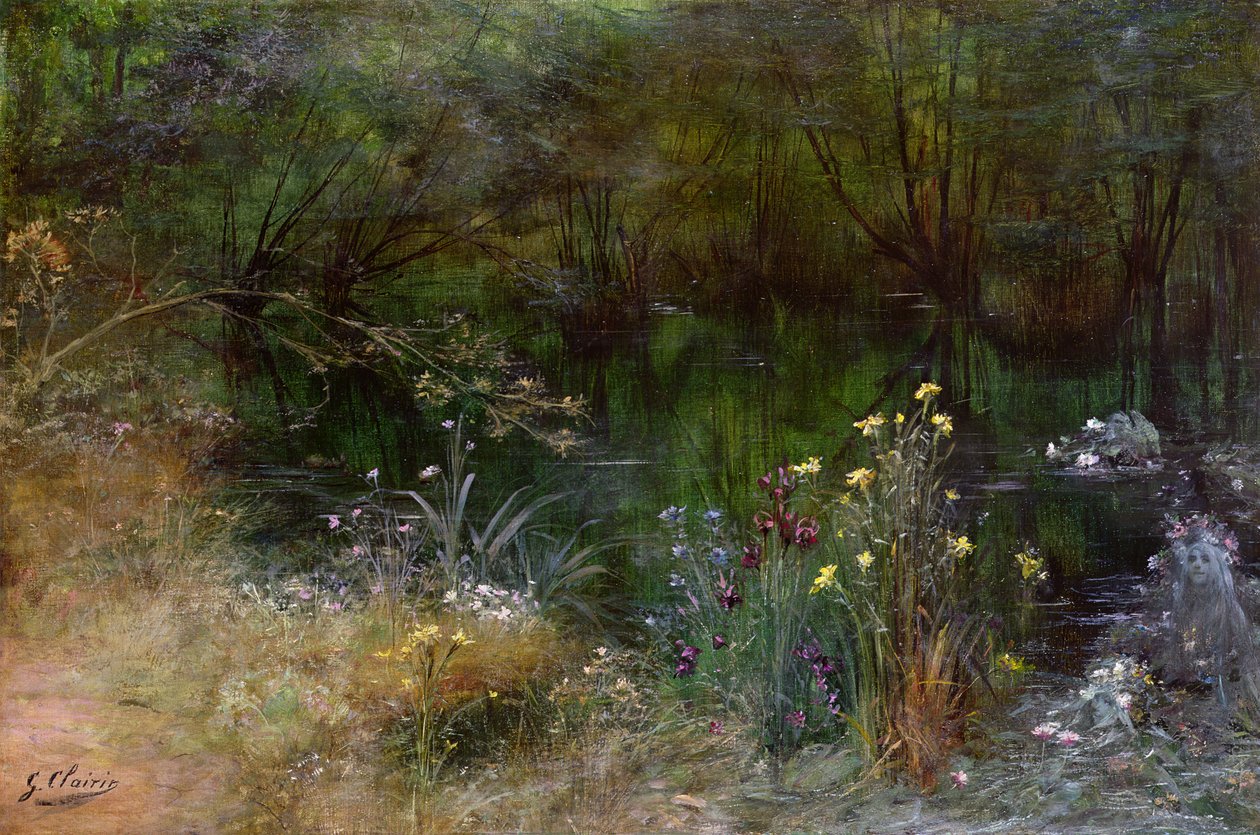 Jezioro z Naiadami autorstwa Georges Clairin
