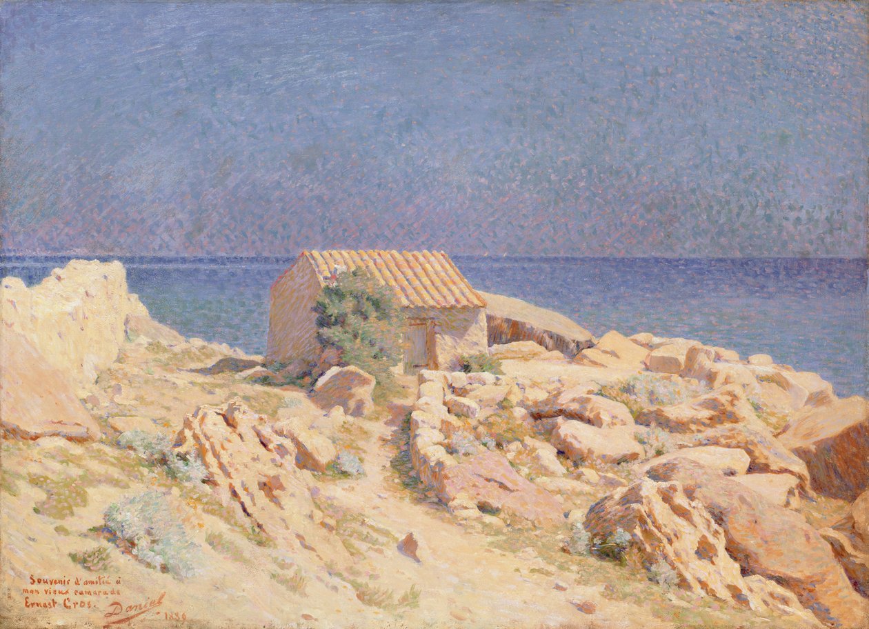 Krajobraz Roussillon autorstwa Georges Daniel de Monfreid