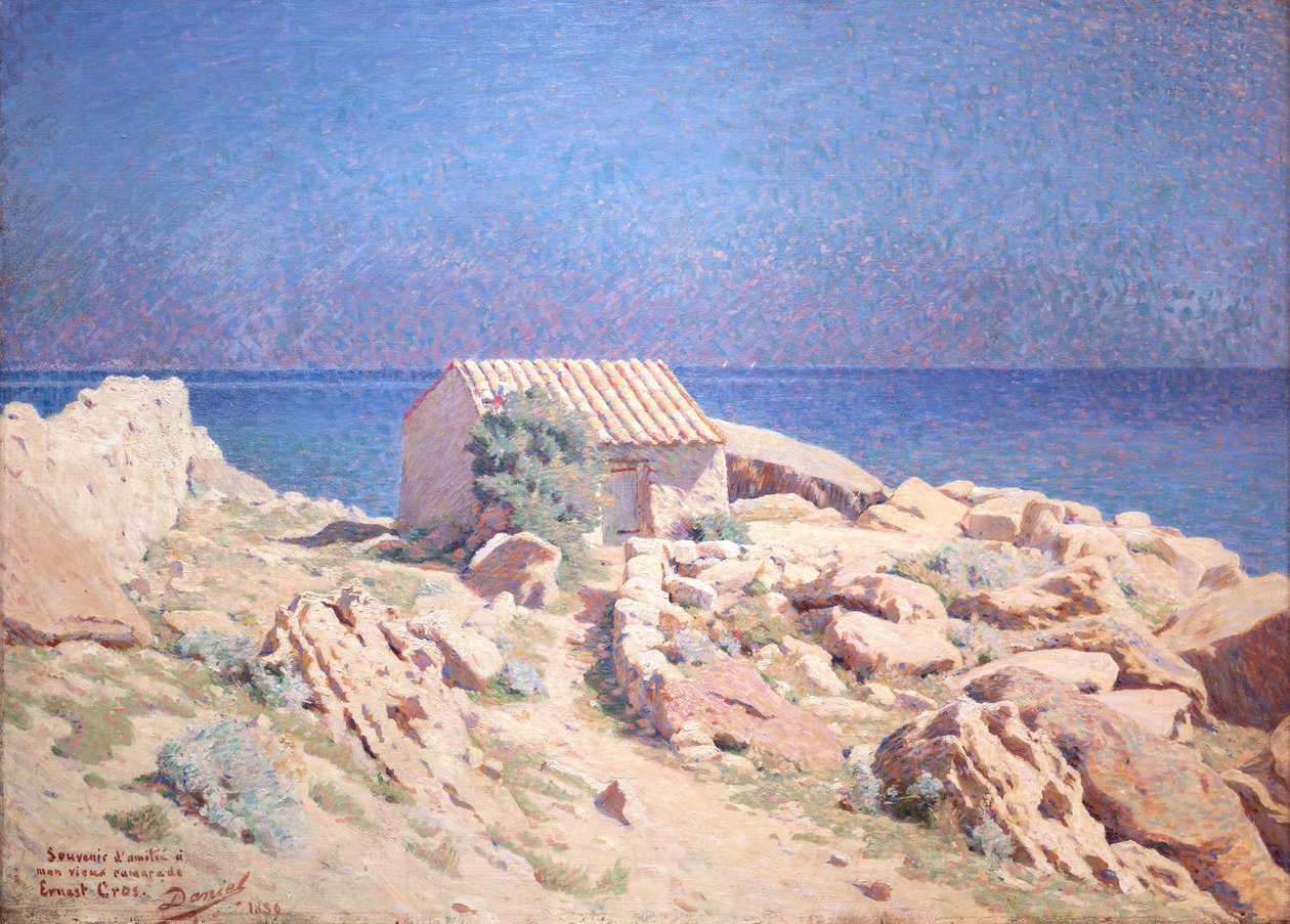 Krajobraz Roussillon autorstwa Georges Daniels de Monfried