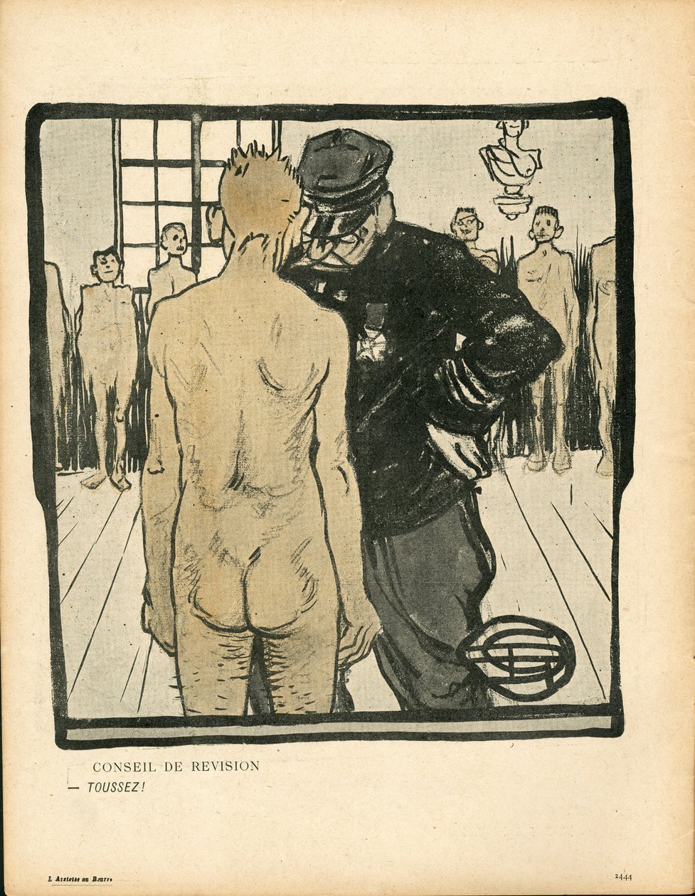 Talerz Maślany, numer 146, w kolorze satyrycznym autorstwa Georges Dupuis