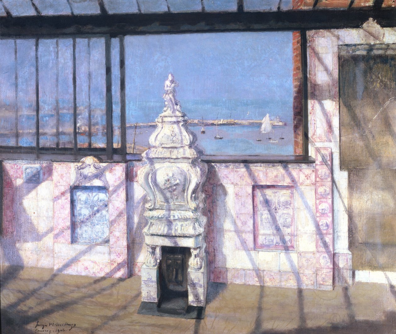 Punkt widokowy na Guernsey, 1905 autorstwa Georges Hugo