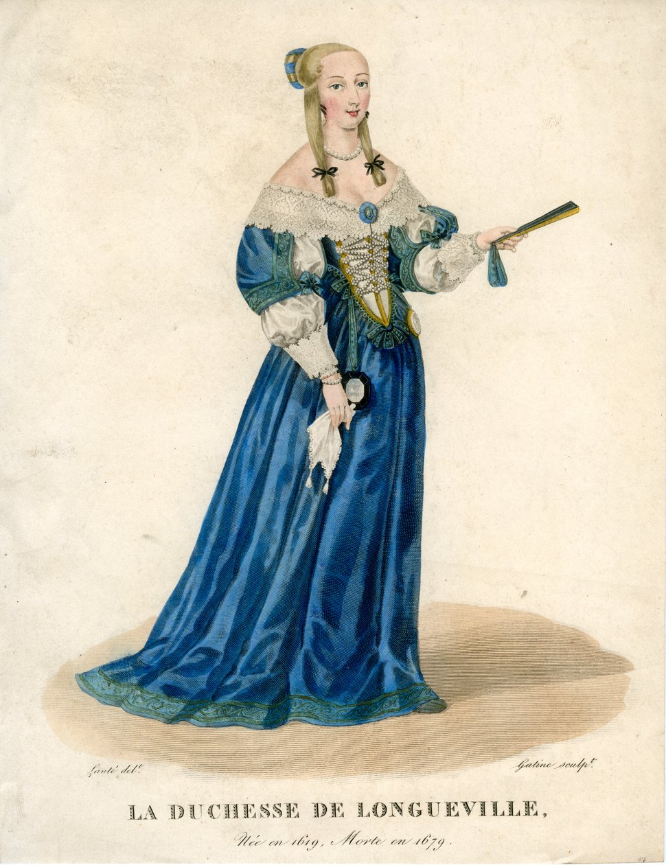 Anna Genevieve z Bourbon-Conde, księżna Longueville, Anna de Bretagne, początek XIX wieku. autorstwa Georges Jacques Gatine