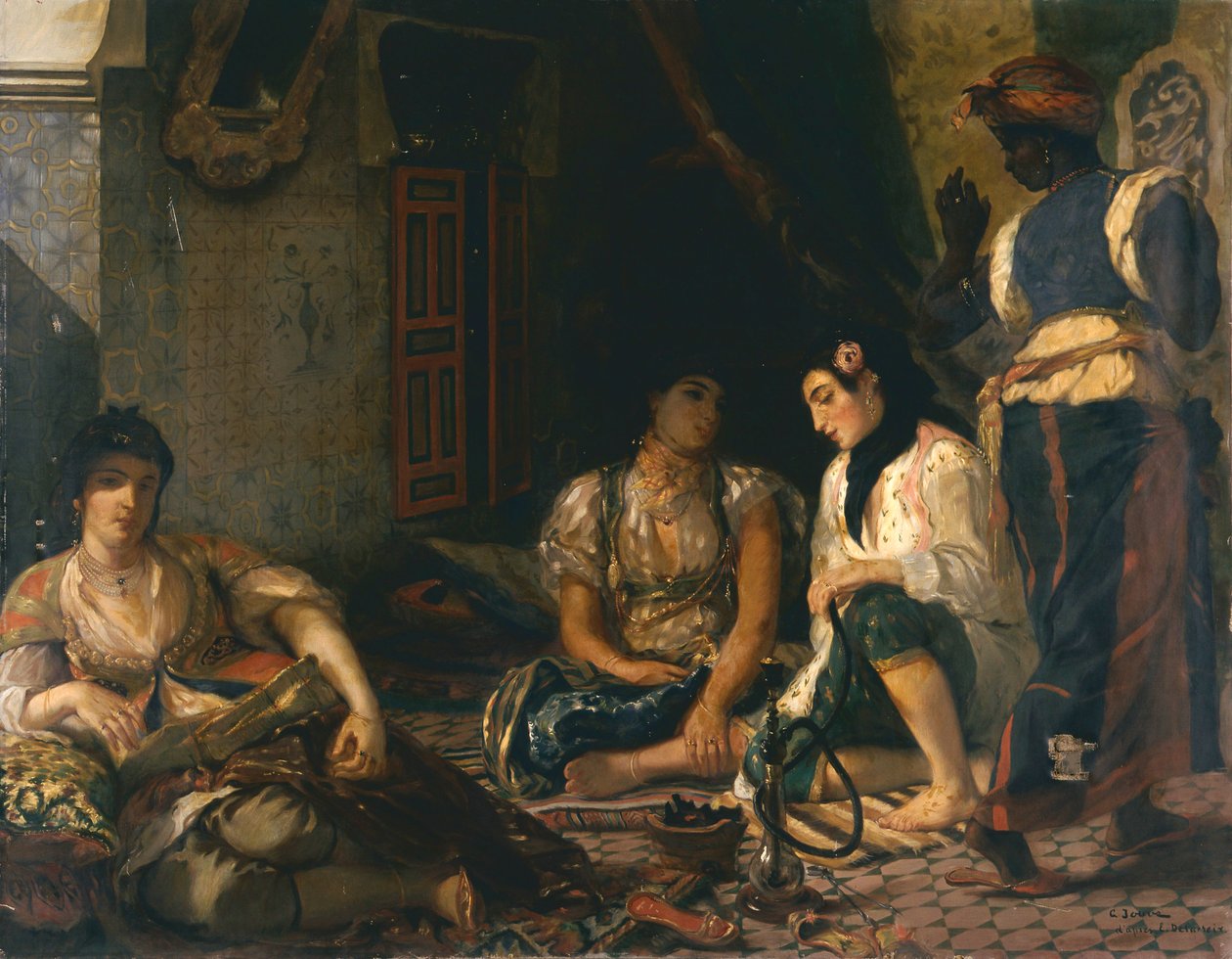 Scena algierska, kobiety z Algieru autorstwa Georges Jouve