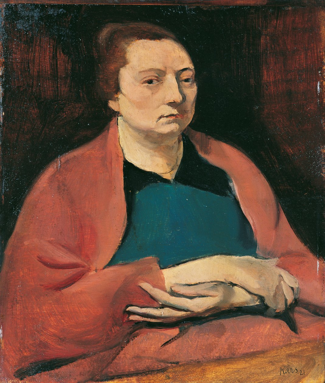 Żona artysty autorstwa Georges Kars