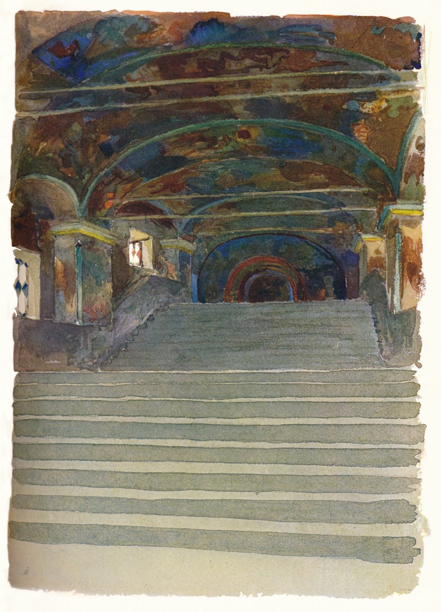 Wejście do kościoła proroka Eliasza, Jarosław, ok. 1900, 1905 autorstwa Georges Kossiakoff