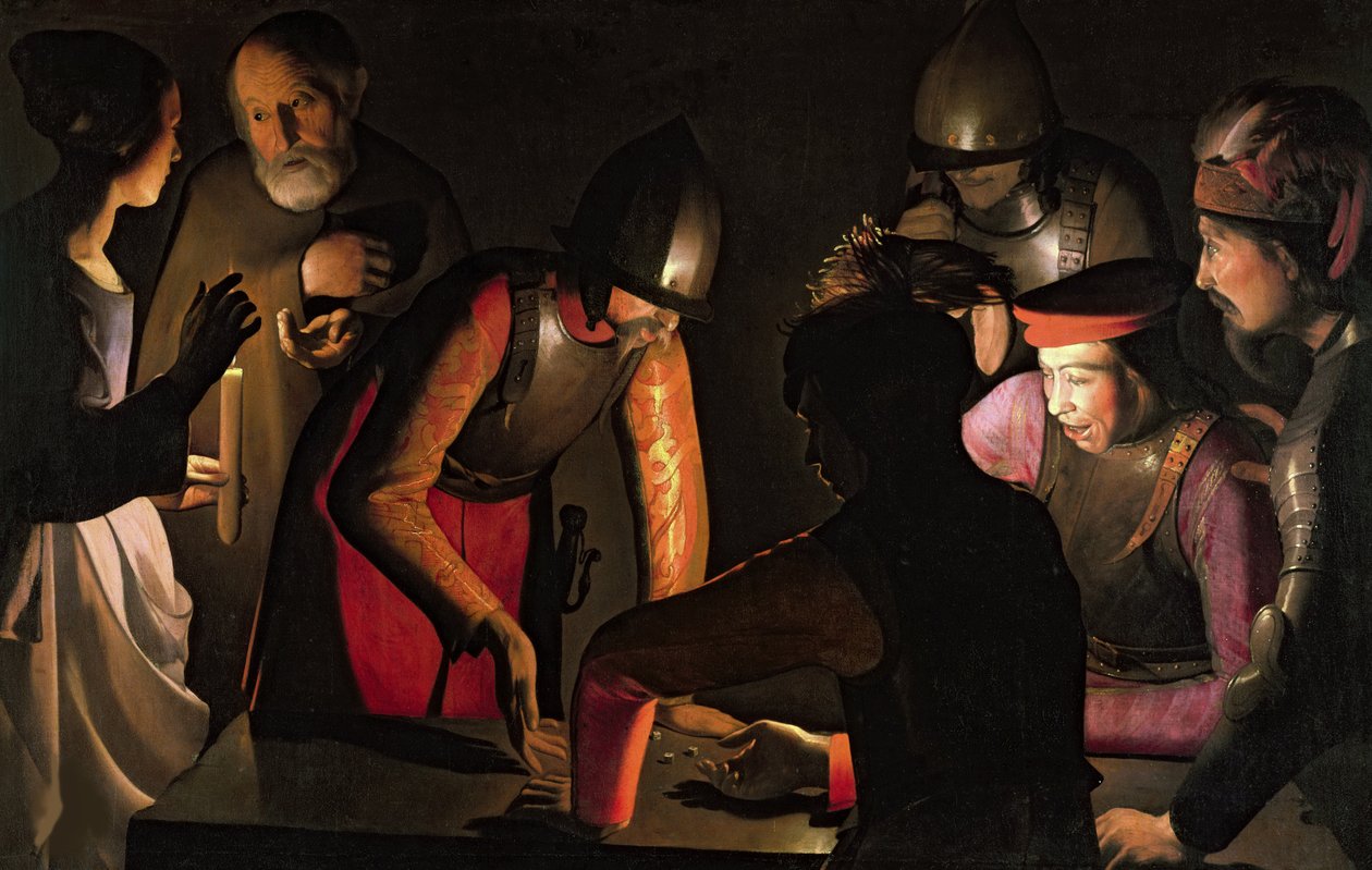 Odmowa św. Piotra, 1650. autorstwa Georges La Tour de