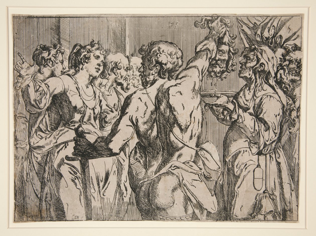 Ścięcie św. Jana Chrzciciela autorstwa Georges Lallemand