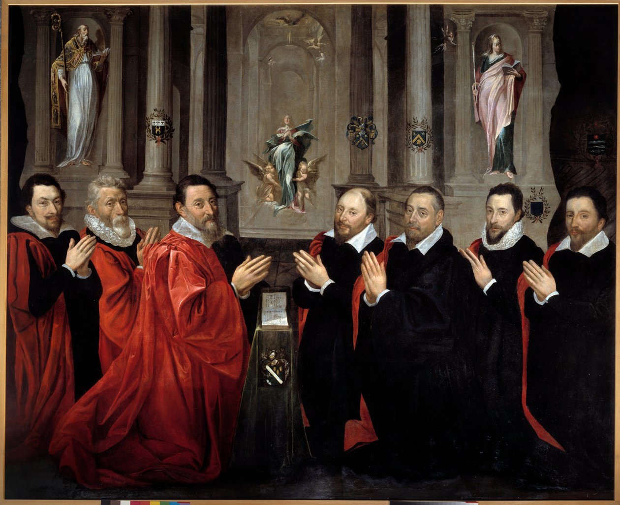 Prevot kupców i echevins miasta Paryża w 1611 r. Obraz Georgesa Lallemanta (1575-1635) autorstwa Georges Lallemand