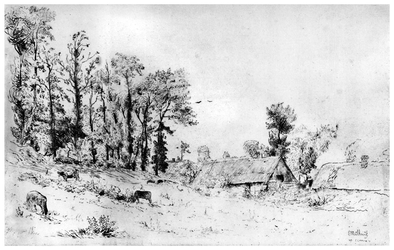 "Val de Septimonville", ok. 1880-1940 1924 r autorstwa Georges Le Meilleur