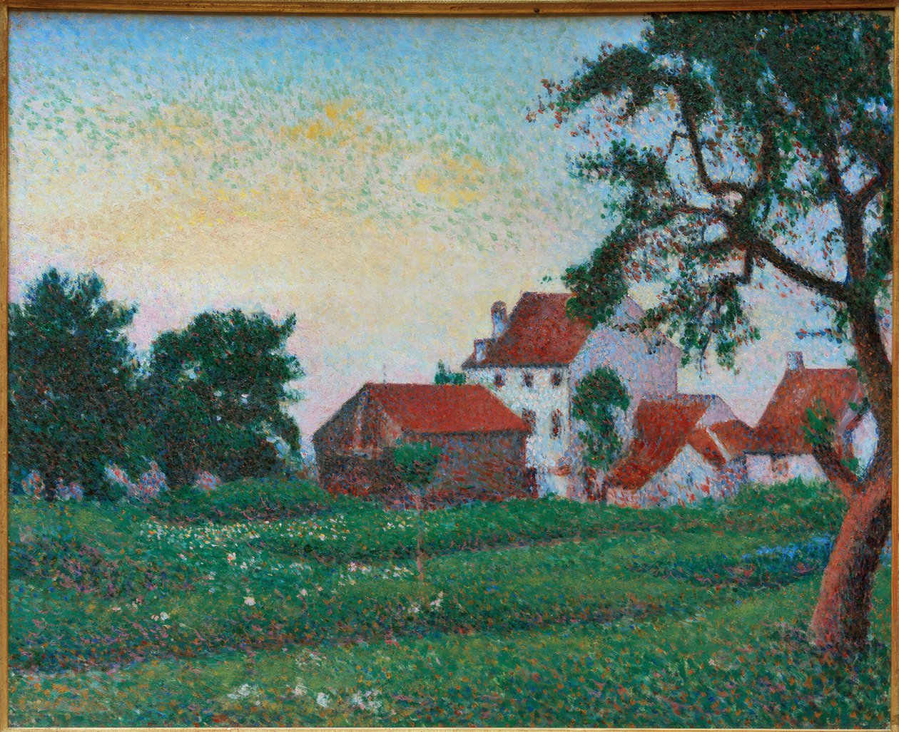 Dom rodziny Fourmarier w La Hulpe autorstwa Georges Lemmen