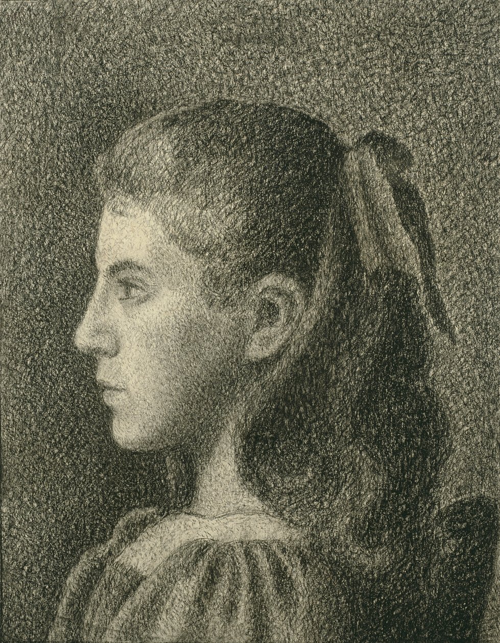 Portret Berthe Serruys, 1894 autorstwa Georges Lemmen