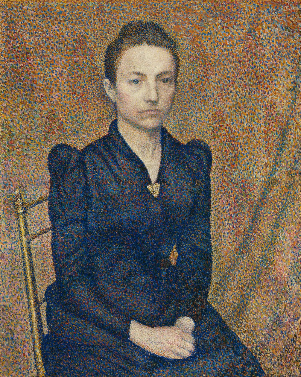 Portret siostry artysty autorstwa Georges Lemmen