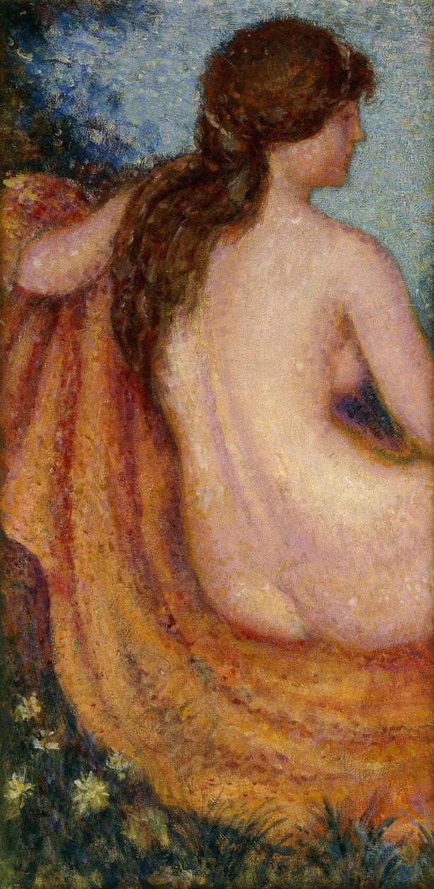 Kąpiący się; La Baigneuse - De Baadster, autorstwa Georges Lemmen