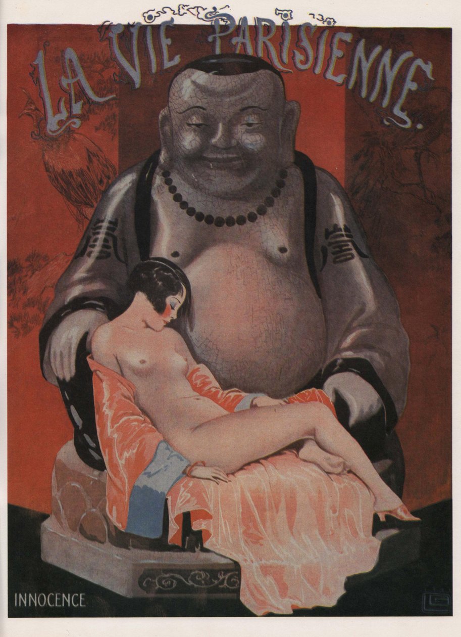 Niewinność. Okładka paryskiego magazynu Life, 1925 autorstwa Georges Leonnec