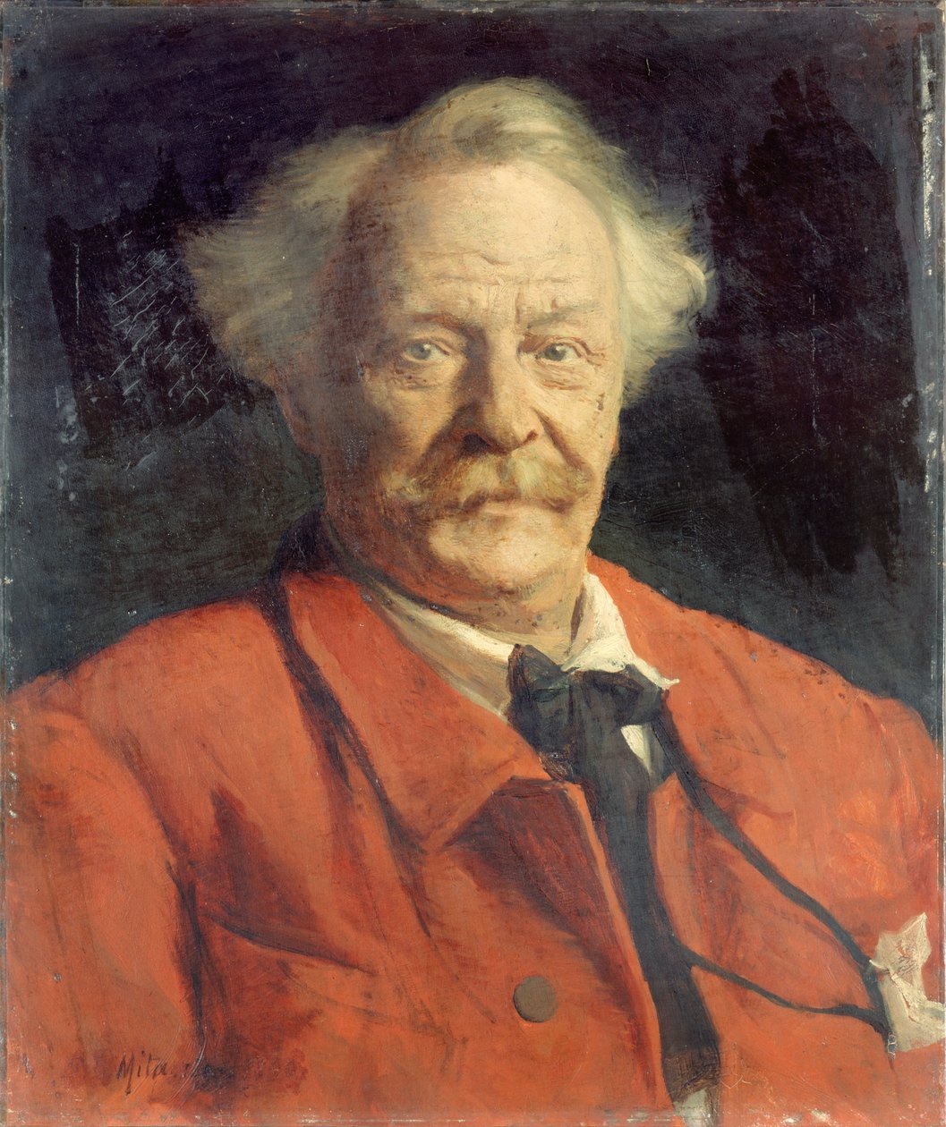 Portret Nadara Felixa Tournachona 1820-1910, 1890. autorstwa Georges Léopold Mita