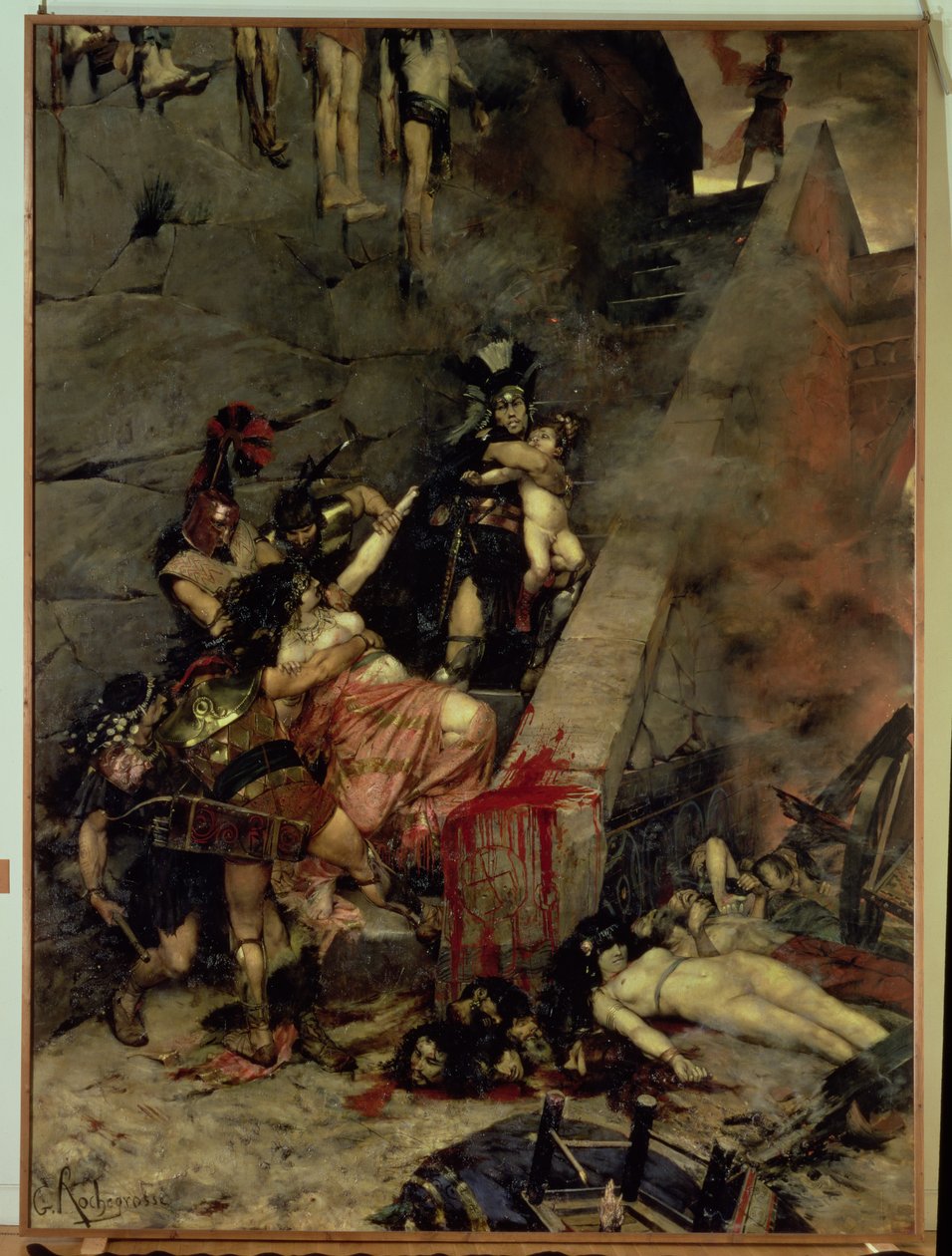 Andromacha autorstwa Georges Marie Rochegrosse