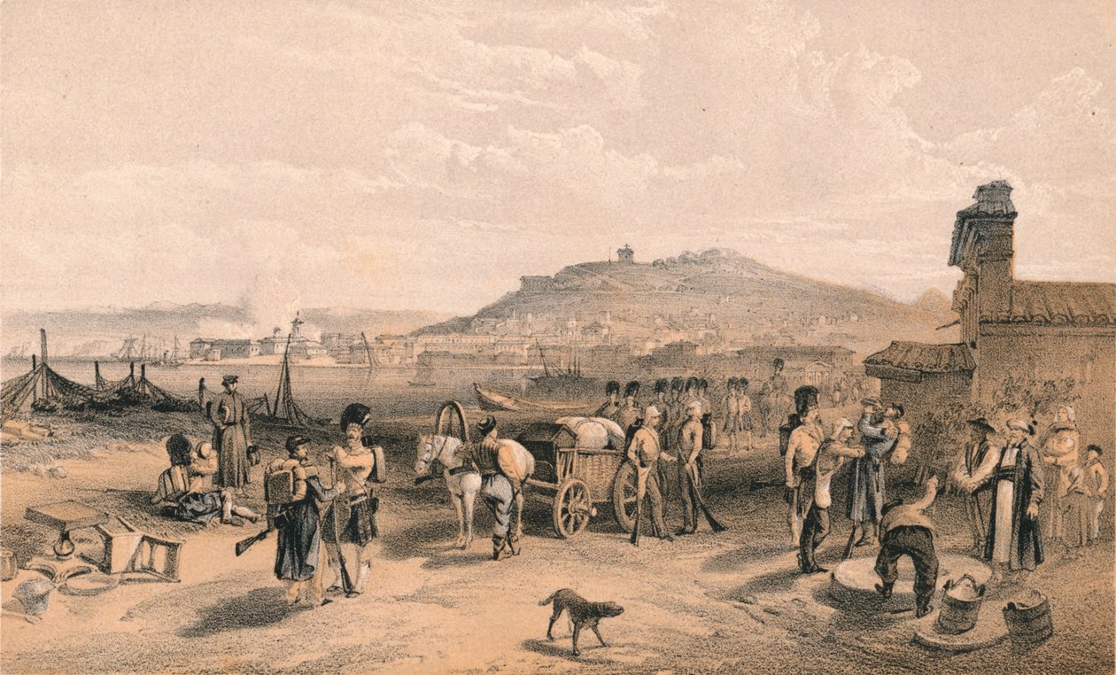 „Kertch z Północy”, 1856 autorstwa Georges McCulloch
