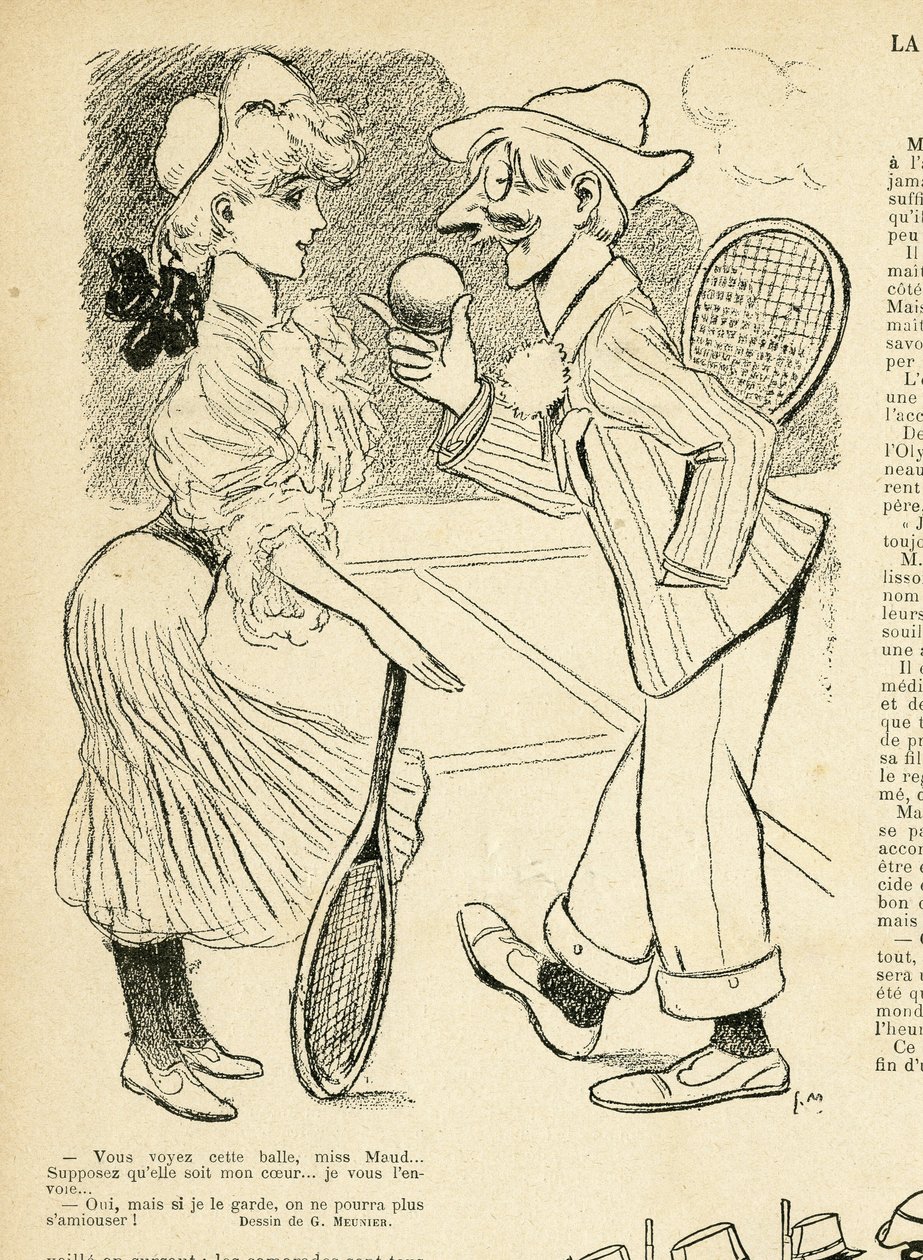 Ilustracja Georgesa Meuniera (1869-1934) w Le Rire autorstwa Georges Meunier