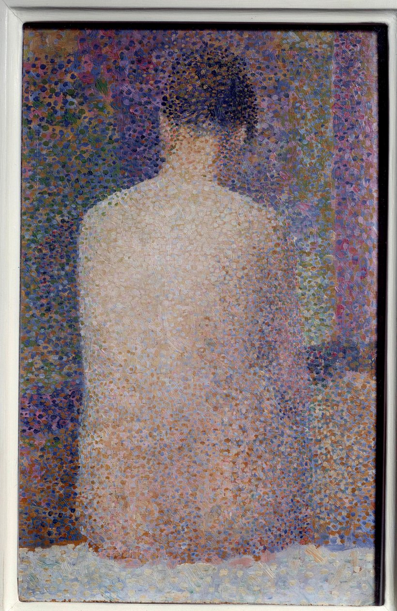 Powrót Obraz układania autorstwa Georgesa Seurata (1859-1891) 1887 Nd. 0,24x1,55 m Paryż, musee d