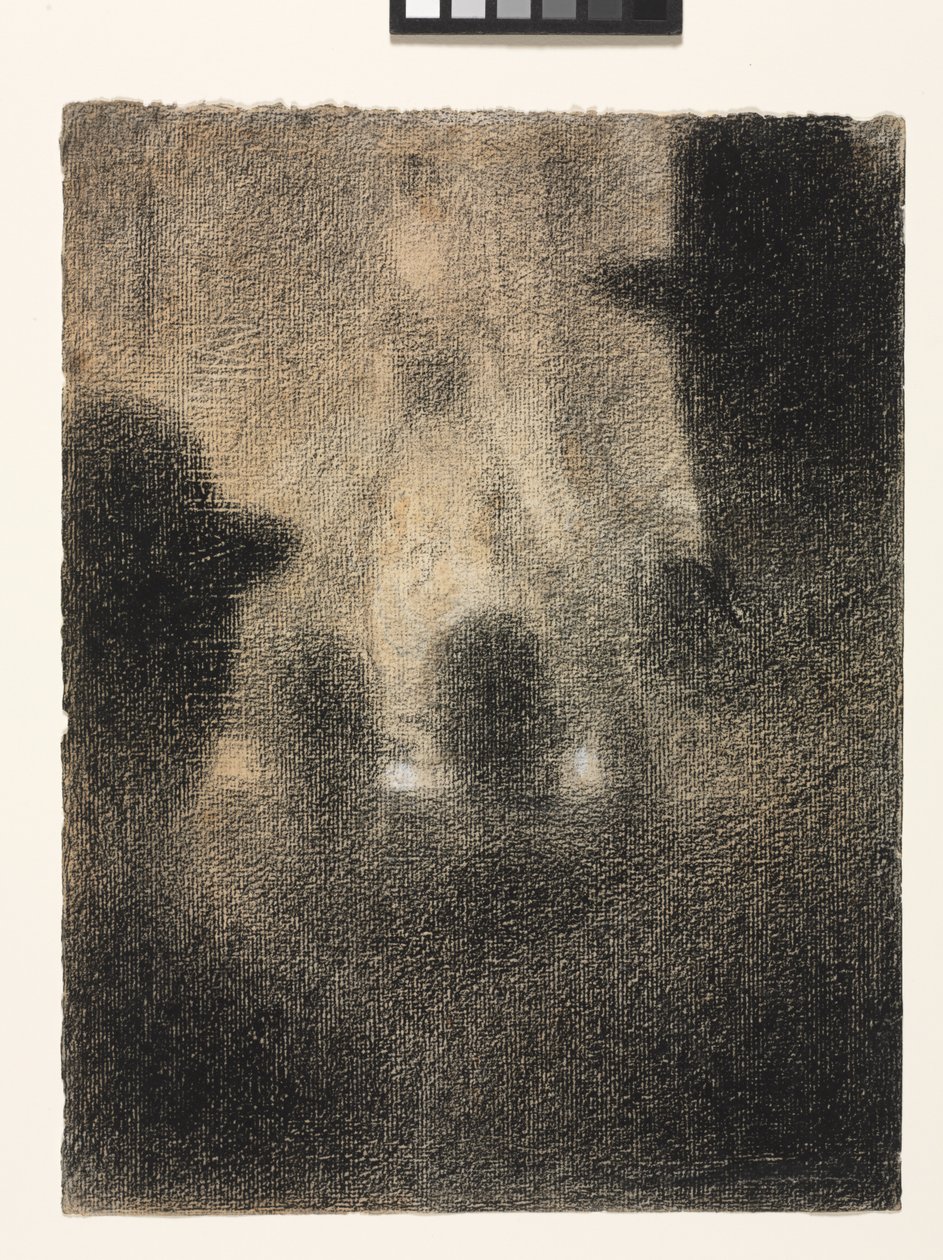 Kawiarnia-koncert, 1887-88 autorstwa Georges Pierre Seurat