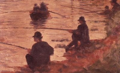 Rybacy autorstwa Georges Pierre Seurat