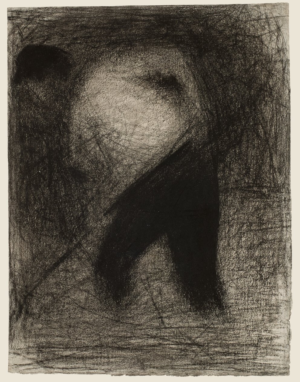 sianokos lub łamacz kamieni; Faneur autorstwa Georges Pierre Seurat