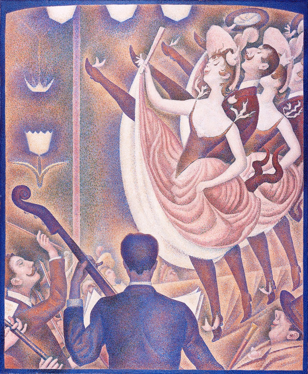 Zamieszanie, 1890 autorstwa Georges Pierre Seurat