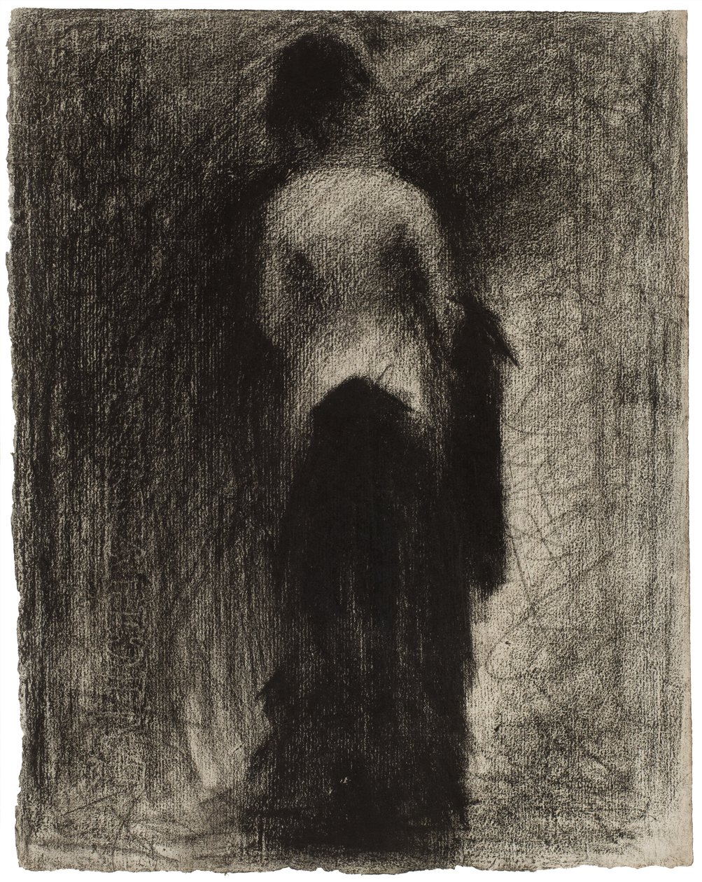 Promenada, ok. 1882 r. autorstwa Georges Pierre Seurat