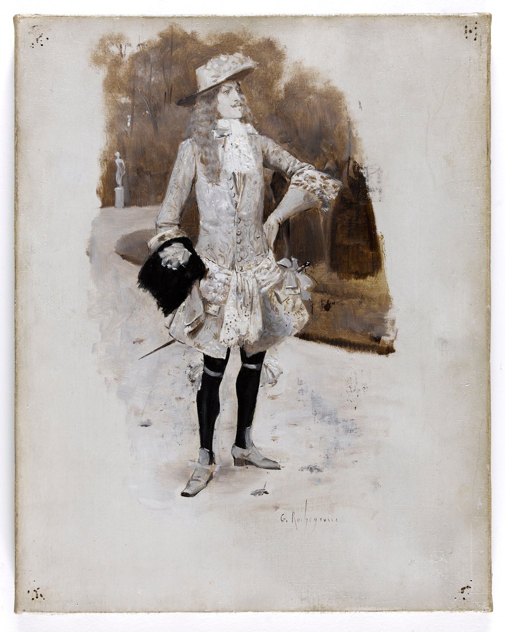 Lord David Dirry-Moir. autorstwa Georges Rochegrosse