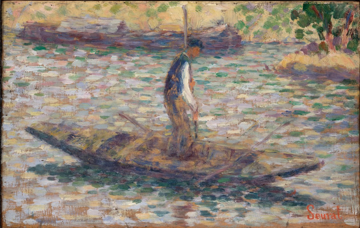 Rybak autorstwa Georges Seurat