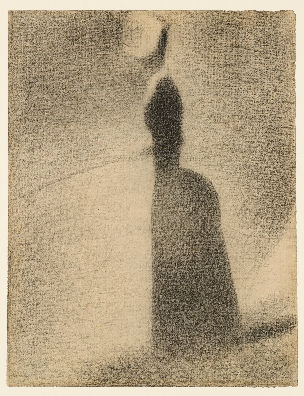 Kobieta łowiąca ryby autorstwa Georges Seurat
