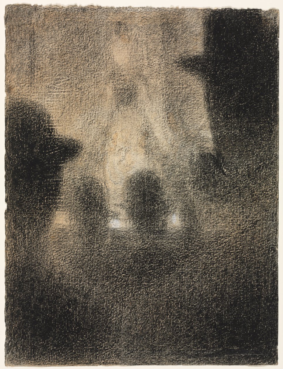 Koncert kawiarniany, 1887-1888. autorstwa Georges Seurat