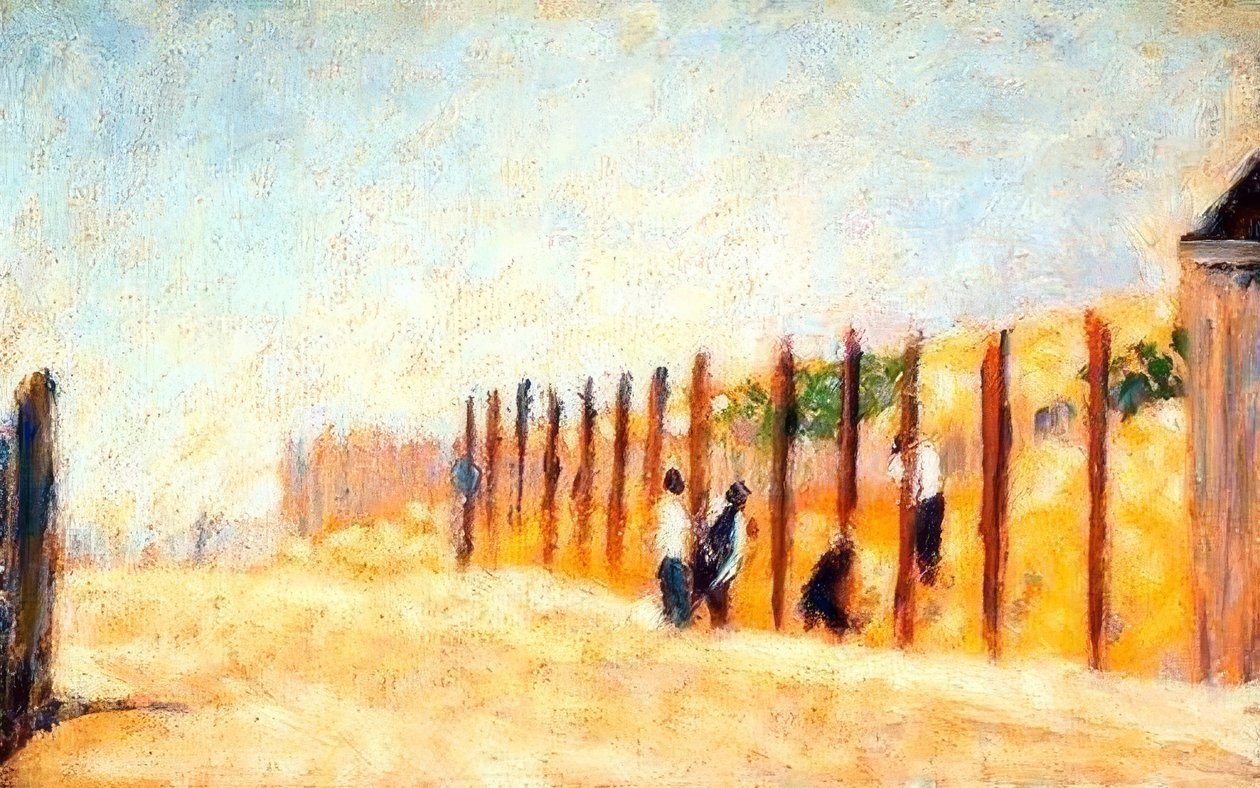 Jedź w stawkach autorstwa Georges Seurat