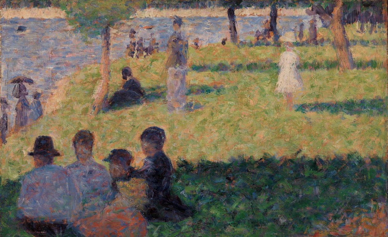 Grupa Figur (Studium do „Niedziela na La Grande Jatte””)” autorstwa Georges Seurat