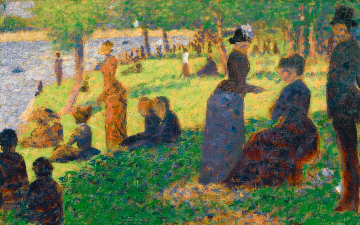 Duża miska autorstwa Georges Seurat