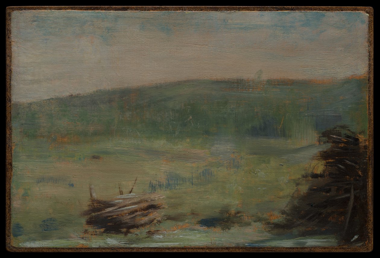 Pejzaż w Saint-Ouen autorstwa Georges Seurat
