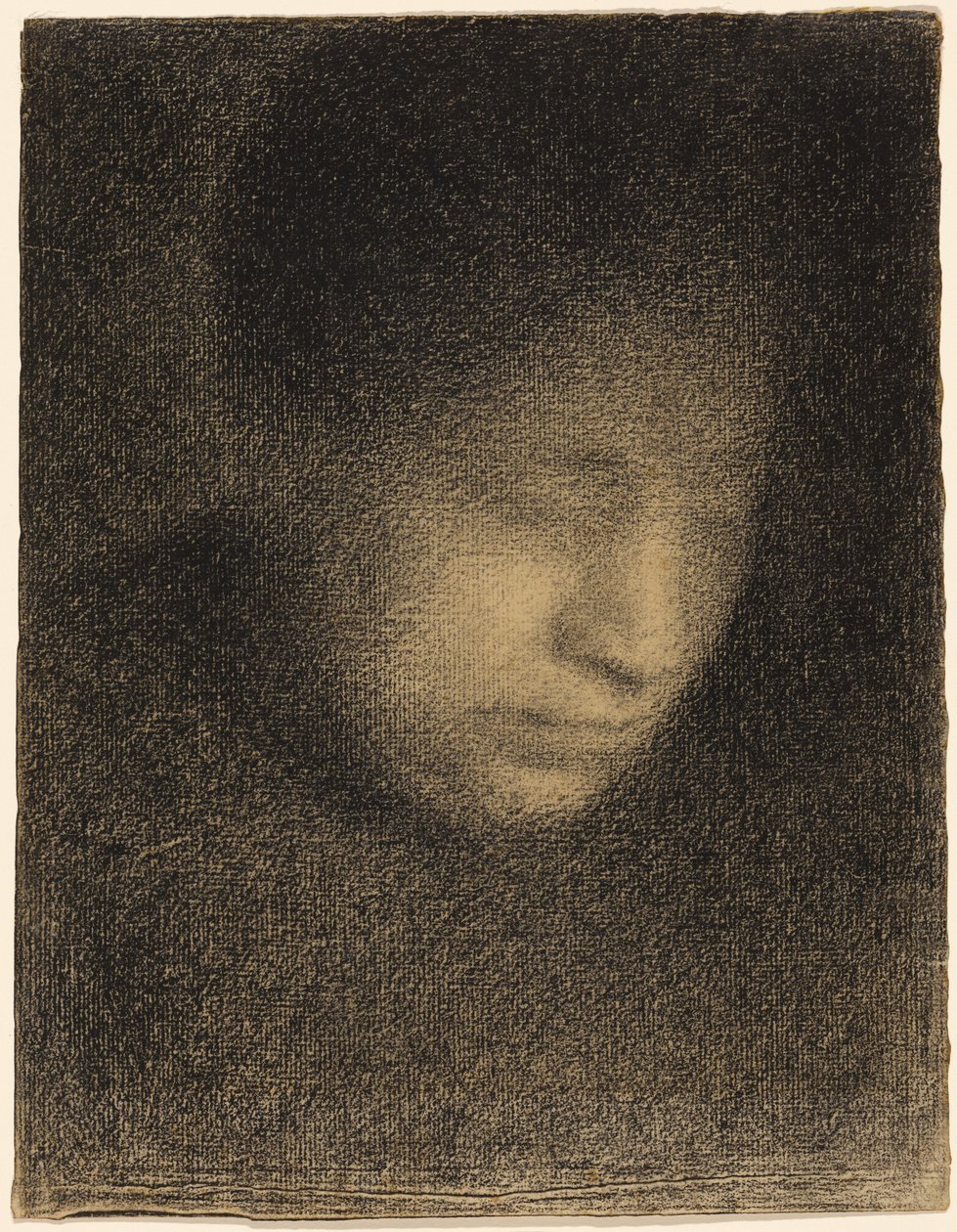 Madame Seurat, matka artysty (Madame Seurat, mère) autorstwa Georges Seurat