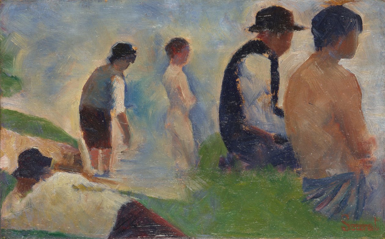 Studium dla autorstwa Georges Seurat
